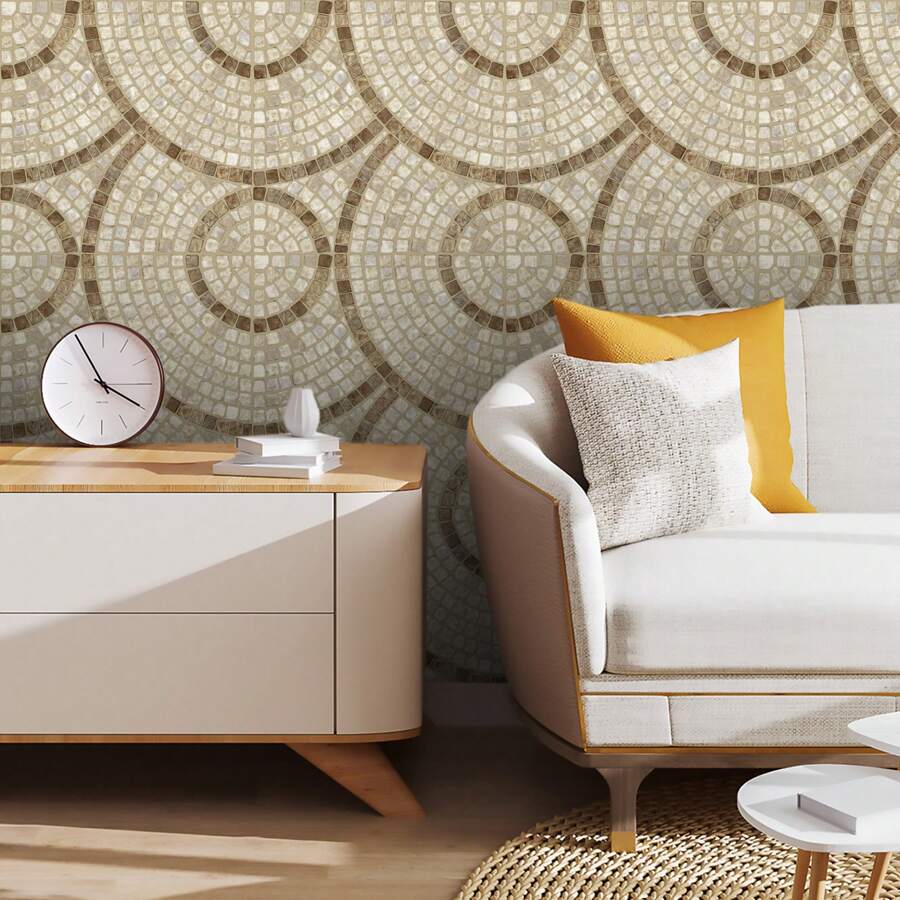 Deliquadros Wall Paper - Màu be - Xem 1