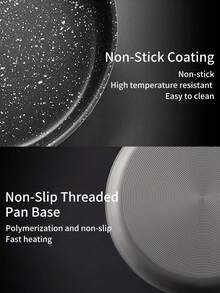 不粘煎鍋燒烤盤,摺疊手柄攜帶方便的露營煮食設備,適用於戶外野營,徒步旅行,野餐煮食,煮蛋牛排,背包客煎鍋 - 黑色 - 查看 4