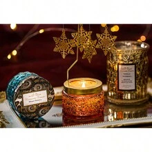 Romantic Time Scented Aromatherapy Candle Cup With Essential Oil, Smokeless Low Temperature Fragrance Therapy - SKU-24-white Tea Orchid - View 2