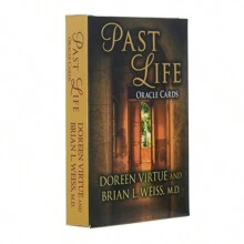 44入組前世靈感神諭卡牌遊戲,英文版本的卡牌牌組,適用於占卜和遊戲 - 彩色 - 查看 2