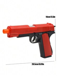Soft Bullet Gun,Shell Ejection Toy Gun For Outdoor Fun -Perfect For Role Play ,Christmas Present - Red - View 1