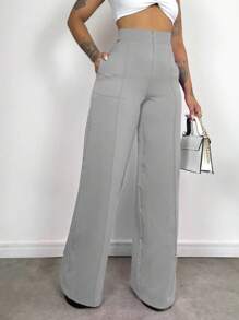 Women Pants - Xám - Xem 5