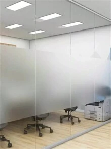 1捲啞光純色窗戶隱私膜,霧化玻璃窗貼,可拆卸遮陽玻璃覆蓋自粘膠乙烯基膠貼紙,適用於浴室 - 彩色 - 查看 5