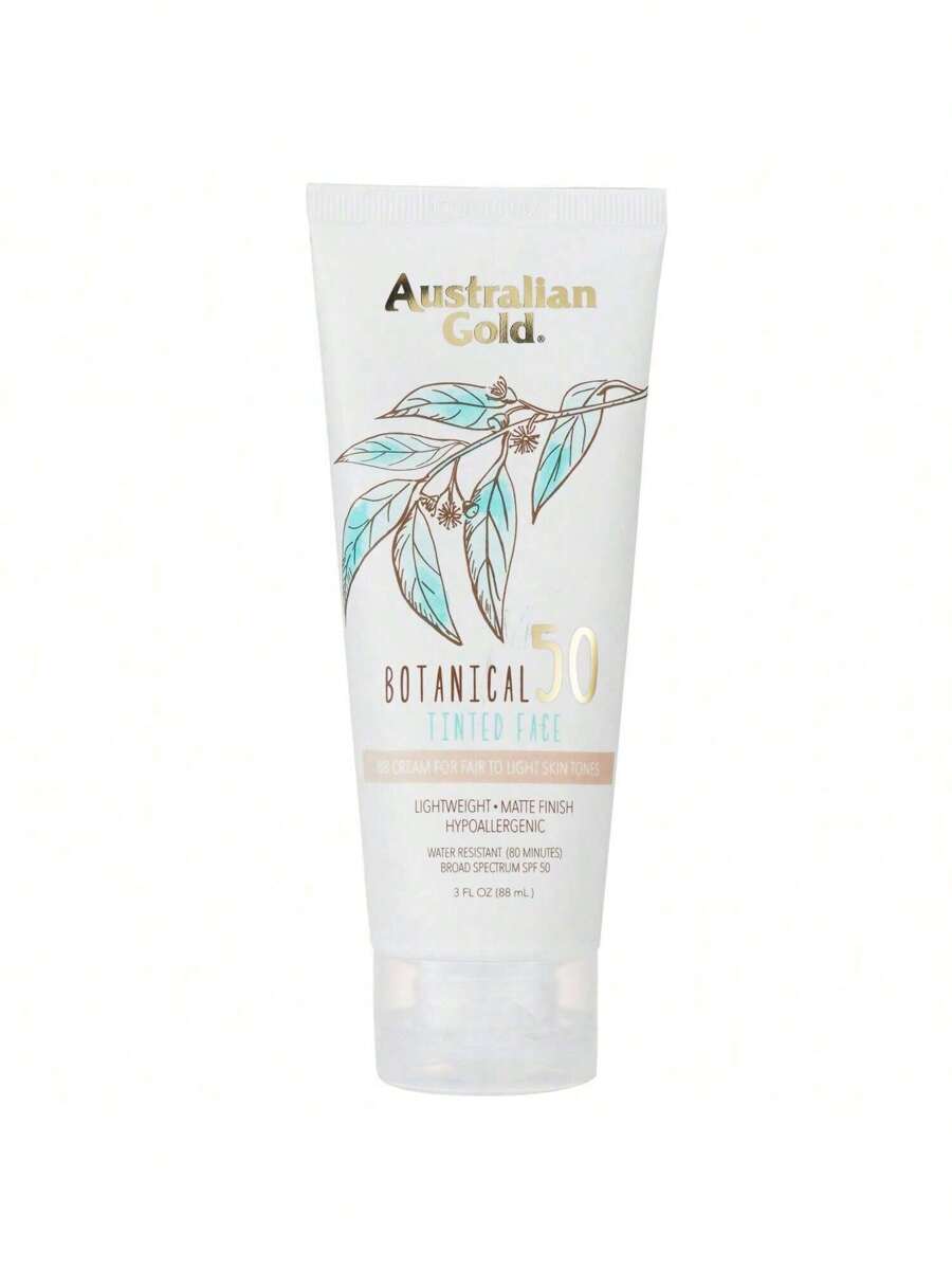 Australian Gold Botanical Tinted Face BB Cream SPF 50 - Fair To Light 89ml/3oz - White - View 1