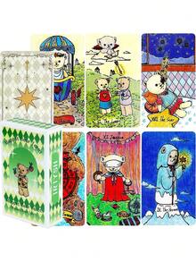 10.5cm*6.2cm* 2.6cm Muppet  Bear  ,Party Game ,Board Game - Green - View 3