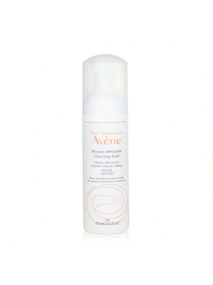 Avene 洁面泡沫 - 适合中性至混合性敏感肌肤 150ml/5oz - 白色 - 查看 1
