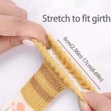 4pcs Double Knitted Thickened Foot Covers - Protect Your Floors From Table & Chair Damage! - Multicolor - View 3