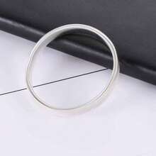 1pc Men's Metal Elastic Spring Bracelet Armband Sleeve Cuff - Silver - View 2