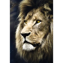 1500 Piece Jigsaw Puzzle, Lion's Portrait, Wild Animal Puzzles, Big Cat Puzzles, Adult Puzzles, Trefl 26139