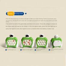 1入組13cm長14cm高遊戲機玩具,專注力、緩解壓力、邏輯思維、聖誕禮物、生日禮物 - 綠色 - 查看 5