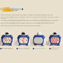 1入組13cm長14cm高遊戲機玩具,專注力、緩解壓力、邏輯思維、聖誕禮物、生日禮物 - 綠色 - 查看 3