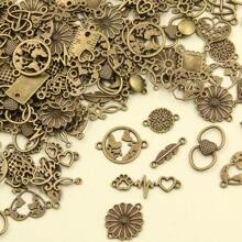 SWEET BELL 30 克隨機合金金屬復古花心吊飾系列連接器套裝,非常適合 Diy 珠寶/服裝/手工藝品配件 - 時尚 - 查看 6