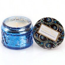 Romantic Time Scented Aromatherapy Candle Cup With Essential Oil, Smokeless Low Temperature Fragrance Therapy - SKU-24-white Tea Orchid - View 6