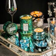 Romantic Time Scented Aromatherapy Candle Cup With Essential Oil, Smokeless Low Temperature Fragrance Therapy - SKU-24-white Tea Orchid - View 3