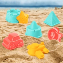 18入組沙灘玩具兒童沙灘玩具套裝, 兒童春遊沙灘套組寶寶沙灘玩具挖沙鏟模型玩具, 兒童沙灘玩具套裝寶寶玩水沙灘大沙鏟沙灘桶挖沙工具沙漏聖誕感恩節禮物聖誕,萬聖節,感恩節禮物 - 彩色 - 查看 3