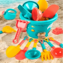 18入組沙灘玩具兒童沙灘玩具套裝, 兒童春遊沙灘套組寶寶沙灘玩具挖沙鏟模型玩具, 兒童沙灘玩具套裝寶寶玩水沙灘大沙鏟沙灘桶挖沙工具沙漏聖誕感恩節禮物聖誕,萬聖節,感恩節禮物 - 彩色 - 查看 2