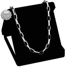 Men'S Chain Necklaces - Bạc - Xem 1