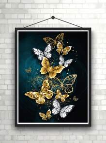 5d Diy 钻石画十字绣套件、钻石马赛克刺绣套装、风景全方形/圆形钻石礼物 - 彩色 - 查看 1