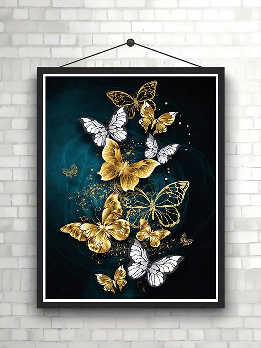 5d Diy 钻石画十字绣套件、钻石马赛克刺绣套装、风景全方形/圆形钻石礼物 - 彩色 - 查看 1