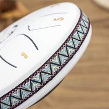 小貓5英寸、8音階、虛擬鼓手、鼓、忘卻煩憂、成人手敲碟、打擊樂器,適合音樂愛好者、白領、瑜伽、放鬆、冥想、藝術意境、品茶、休閒等 - 白色 - 查看 9