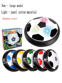 Floating Soccer Ball With Light & Music Indoor Sports Toys For Father & Son Interacting, New Year Gift Holiday Present (Battery Not Included) - Multicolor - View 2