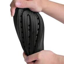 Claquette Garçons Fille Chaussons De Douche Enfant Pantoufles De Bain Antidérapant Chaussures De Piscine Et Plage EU29-37 - Noir - Voir 4