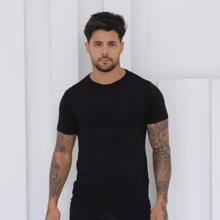 Men T-Shirts - màu đen - Xem 3