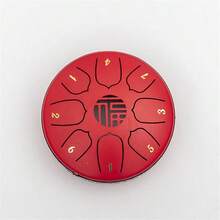 小貓5英寸、8音階、虛擬鼓手、鼓、忘卻煩憂、成人手敲碟、打擊樂器,適合音樂愛好者、白領、瑜伽、放鬆、冥想、藝術意境、品茶、休閒等 - 白色 - 查看 5