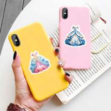 50件衣服貼紙,適用於水瓶、少女、青少年和成年人的美學公主裝貼紙,藝術乙烯基防水貼紙包裝,適用於剪貼簿、筆記本電腦和行李箱 - 彩色 - 查看 6