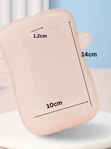 1 Pc Pink Squeeze Proof Flipping Box, Antisqueeze Puree Box ,Baby Feeding Tool, Translucent Squeeze-Proof Puree Box For Children To Eat Yogurt And Puree, Compatible With Most Fruit And Yogurt Bags On The Market, Squeeze Proof Flipping Box, Squeeze Proof Box PP Comfortable Grip Transparent Prevent Messes For Juices For Toddlers (Pink), Antisqueeze Puree Box, Transparent Comfortable Grip To Prevent Mess, Portable Baby Antisqueeze Flip Box For Juice - Pink - View 7