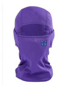 1pc Butterfly  Printed Mask Hood For Men And Women Outdoor Riding Balaclava Hat Windproof And Sunscreen Sun Hat - Multicolor - View 6