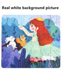 Puzzle Toys For Children, Educational Animal & Transportation Themed Paper Puzzles, Suitable For Boys And Girls As Birthday Gifts - Insects 36pcs - View 7