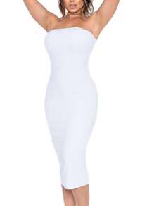 Women Dresses - trắng - Xem 3