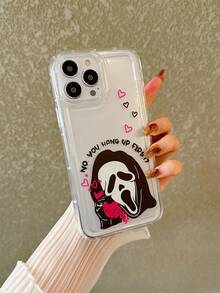 Airbag Clear Shell Phone Case Compatible With IPhone 15, Simple Style Compatible With IPhone 14 Pro Max 13/11 Anti-Falling Soft Tpu Cover - Multicolor - View 1