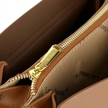 簡約鏈條斜肩小方包復古腋下手提包休閒單肩包,適合大學生、女士、女生、女士購物、約會、通勤、參加晚宴、聚會、度假 - 卡其色 - 查看 13