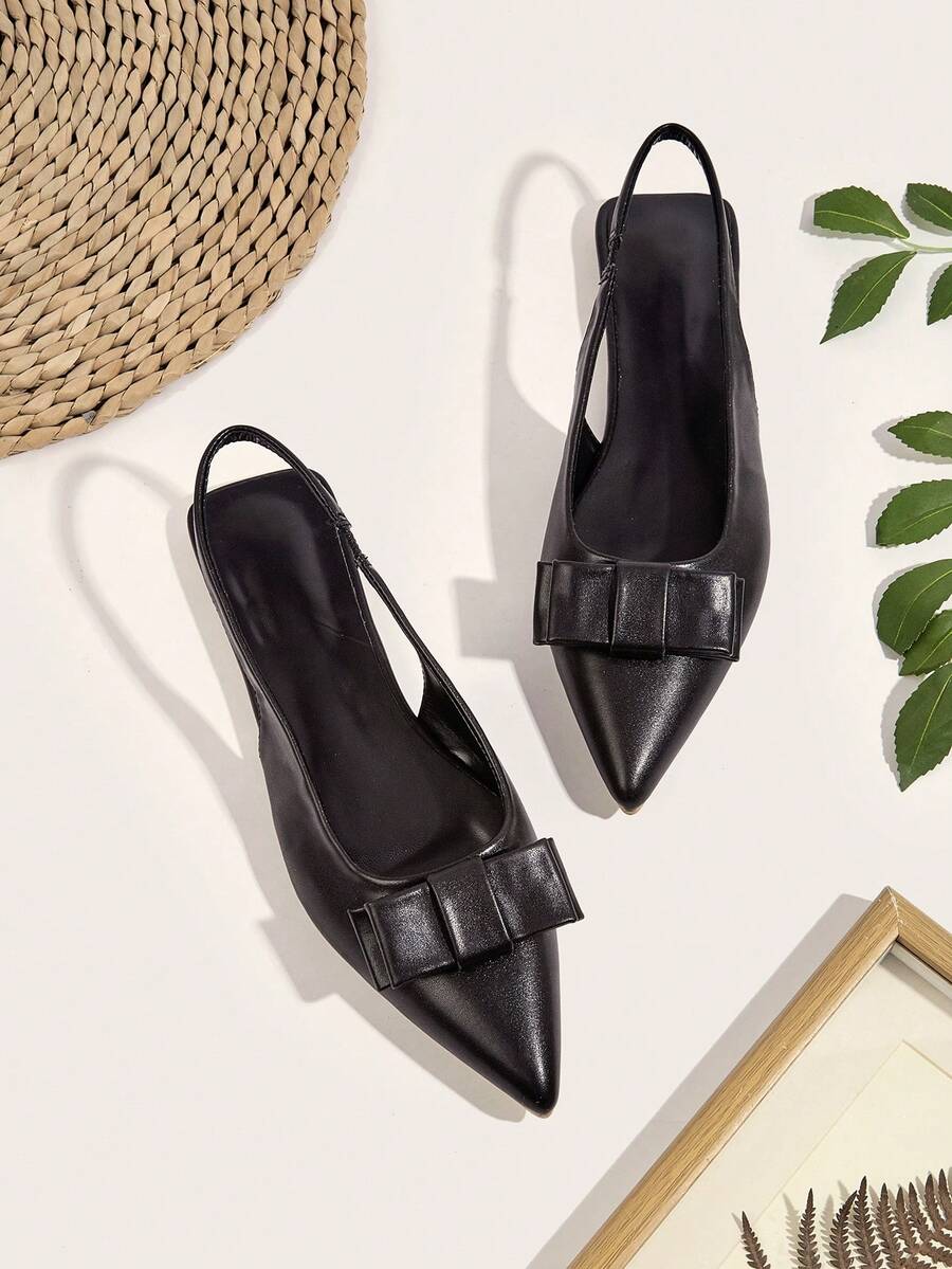 Women Flat Sandals - Black - View 1