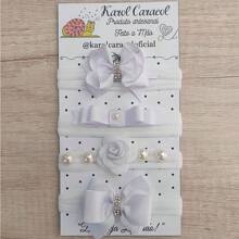 Baby Hair Accessories - White - View 2