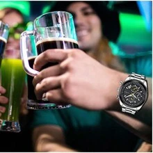 Ever Move Men's Business Casual Six-Needle Steel Strap Quartz Watch Wholesale Multi-Functional Sports Stopwatch Wristwatch - Black - View 10