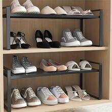 1個架子廚房架,櫥櫃下水槽收納架,廚房調料架桌面收納架 - 黑色 - 查看 6