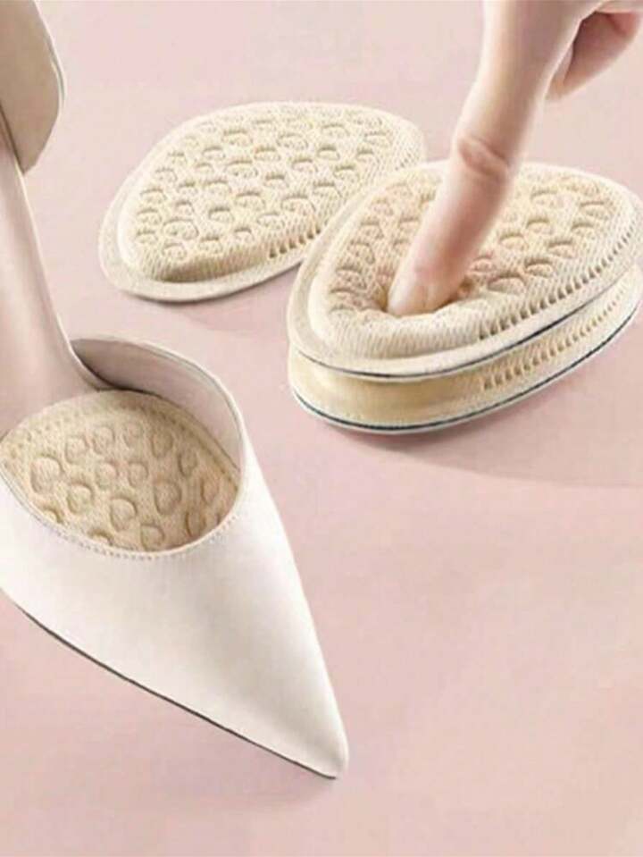 Women s Half Size High Heel Shoe Insole Forefoot Pad For Anti Pain And Fatigue Anti Slip And Half Sole To Resize Shoes SHEIN UK
