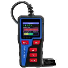 OBD2 Code Reader, OBDII EOBD Car Code Scanner Check Engine Light Fault Code Reader Cranking Charging Test CAN Diagnostic Tool For OBD2 Protocol Cars Since 1996 - Black - View 12