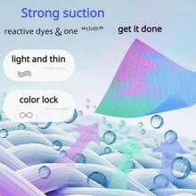 150/100/30pcs Washing Machine Laundry Color Absorber Sheet Anti-Cross Color Non-Woven Fabric Laundry Cleaning Products Proof Color - White - View 4