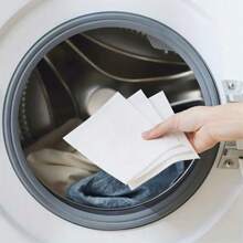 150/100/30pcs Washing Machine Laundry Color Absorber Sheet Anti-Cross Color Non-Woven Fabric Laundry Cleaning Products Proof Color - White - View 9