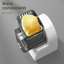 廚房電動蔬菜切割機多功能滾筒刨絲器擦洗機刨切片機自動料理機 - 白色 - 查看 7