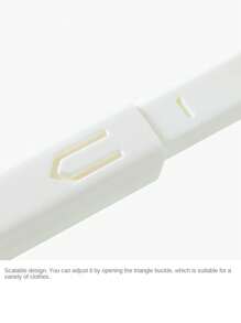 5pcs Multifunctional Foldable Clothes Hanger, Portable Travel/ Business/ Home Clothes Drying Rack - Gray - View 3