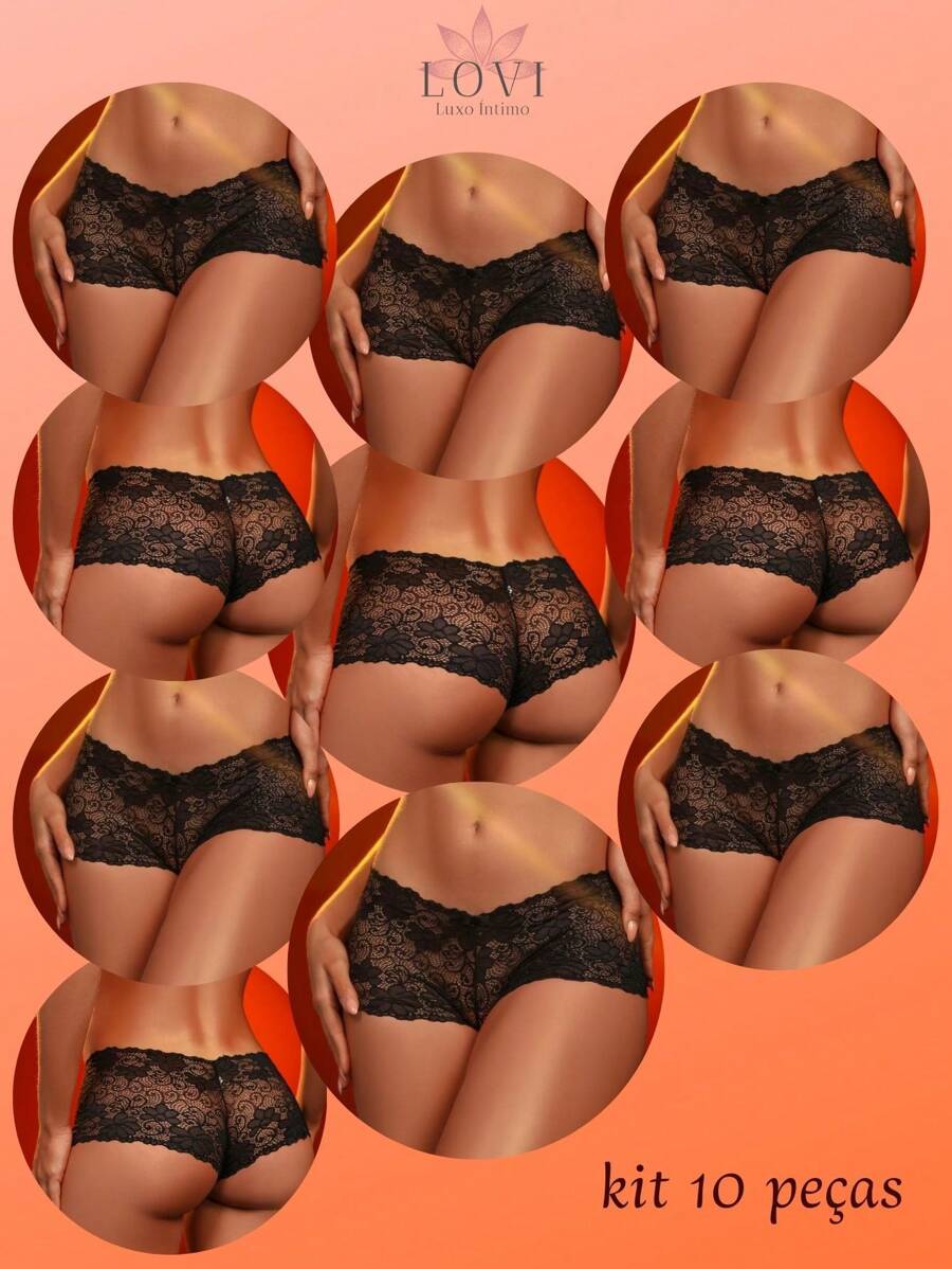 Women Briefs - 彩色 - 查看 1