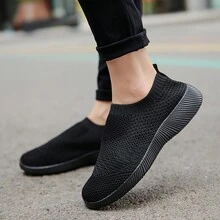 Women's Sport Shoes, Lightweight Breathable Running Shoes, Student Casual Sneakers, Anti-Slip, Ideal For Spring And Summer Travel - Black - View 3