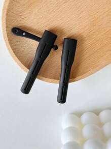 1 Pair Black Silicone Data Cable Earphone Charger Protection Cover Compatible With Apple Data Cable Earphone Charger Wire Winder Cord Organizer - Black - View 3