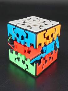 Cube magique à engrenages 3x3x3, Cube magique 3D Gear Fanxin, jouets de puzzle professionnels