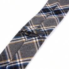 男女時尚純棉頸帶,休閒印花領帶,適用於男女童西裝細長領帶,婚禮晚宴領帶,gravatas - XY205 - 查看 6